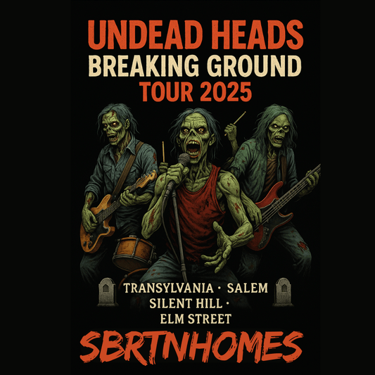 Undead Heads 'Breaking Ground Tour 2025' – Zombie Rock Merch That Rises Above - RM Outpost