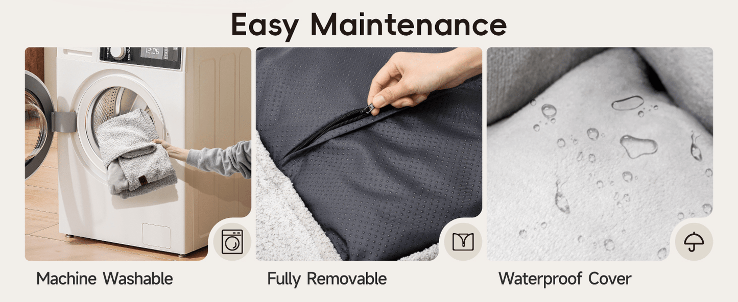 Waterproof Pet Bed – Ultra Soft & Machine Washable with Non – Miscellaneous by SbrTnHomes