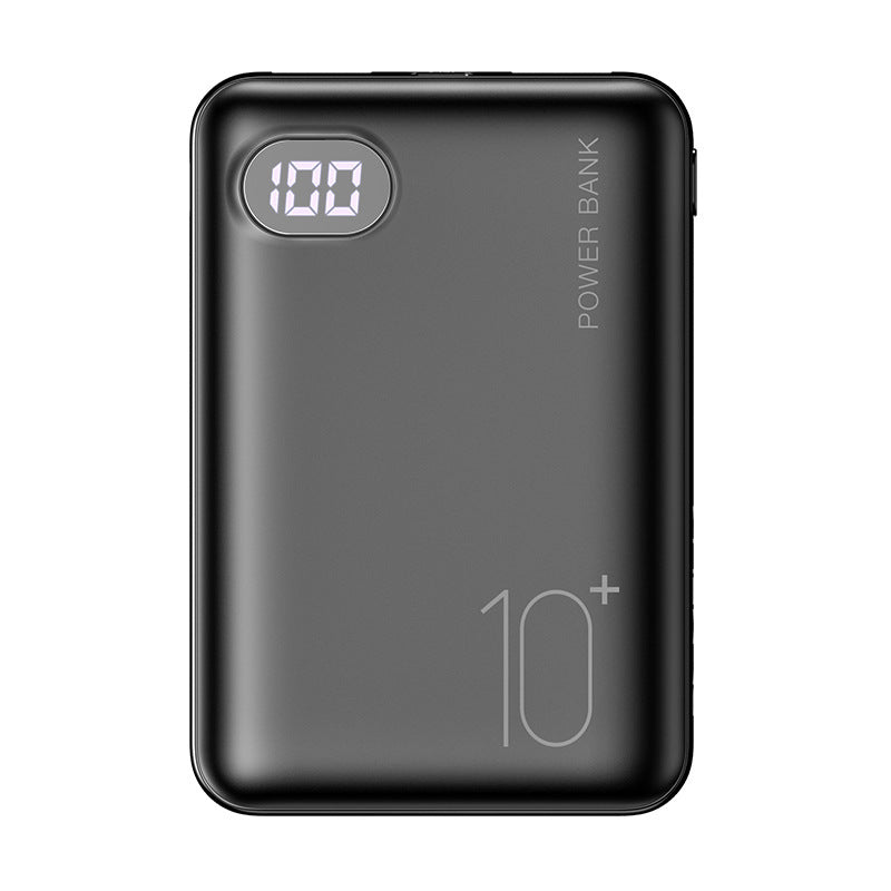10,000mAh Power Bank – Dual USB Fast Charge with Digital Display | Portable Charger – Black Accessories for 10000mAh (7 view)