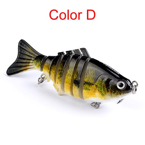 10cm Multi - Jointed Swimbait, 7 - Section 15.5g Hard Bait (Dives 1.5–3m) – D Fishing Gear for 10cm (6 view)