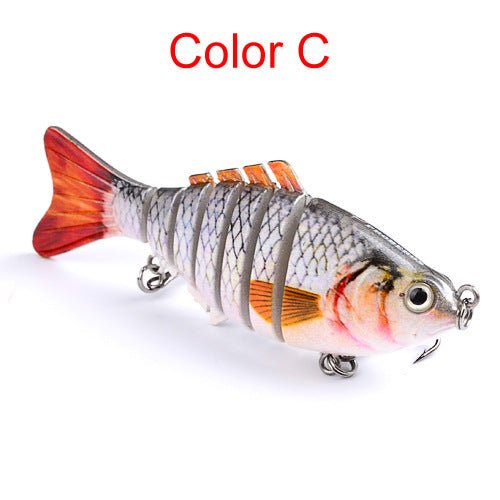 10cm Multi - Jointed Swimbait, 7 - Section 15.5g Hard Bait (Dives 1.5–3m) – C Fishing Gear for 10cm (5 view)