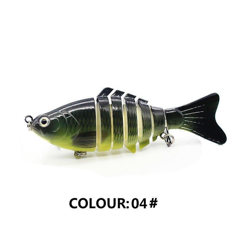 10cm Sinking Swimbait 15.7g (7 - Section, Hard Bait) – 04 Fishing Gear for 10cm (10 view)