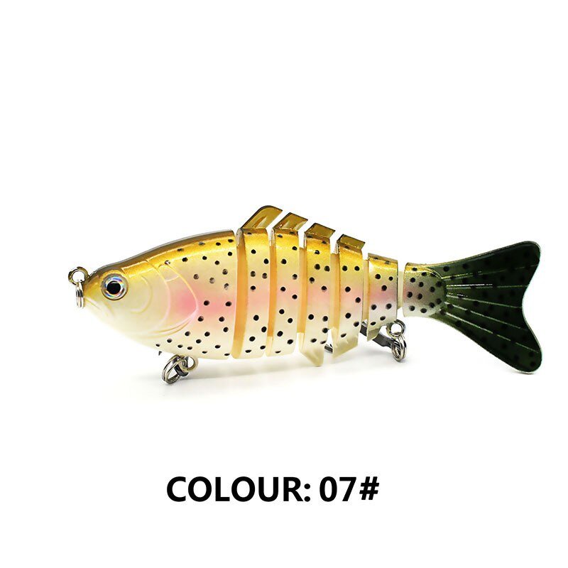 10cm Sinking Swimbait 15.7g (7 - Section, Hard Bait) – 07 Fishing Gear for 10cm (13 view)