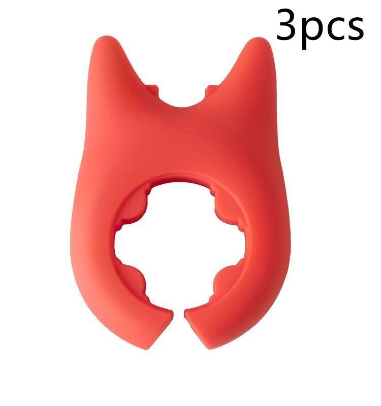 Silicone Spoon Holder – Anti Overflow Pot Clip & Utensil – Red Truner Frame Kitchen tool by SbrTnHomes