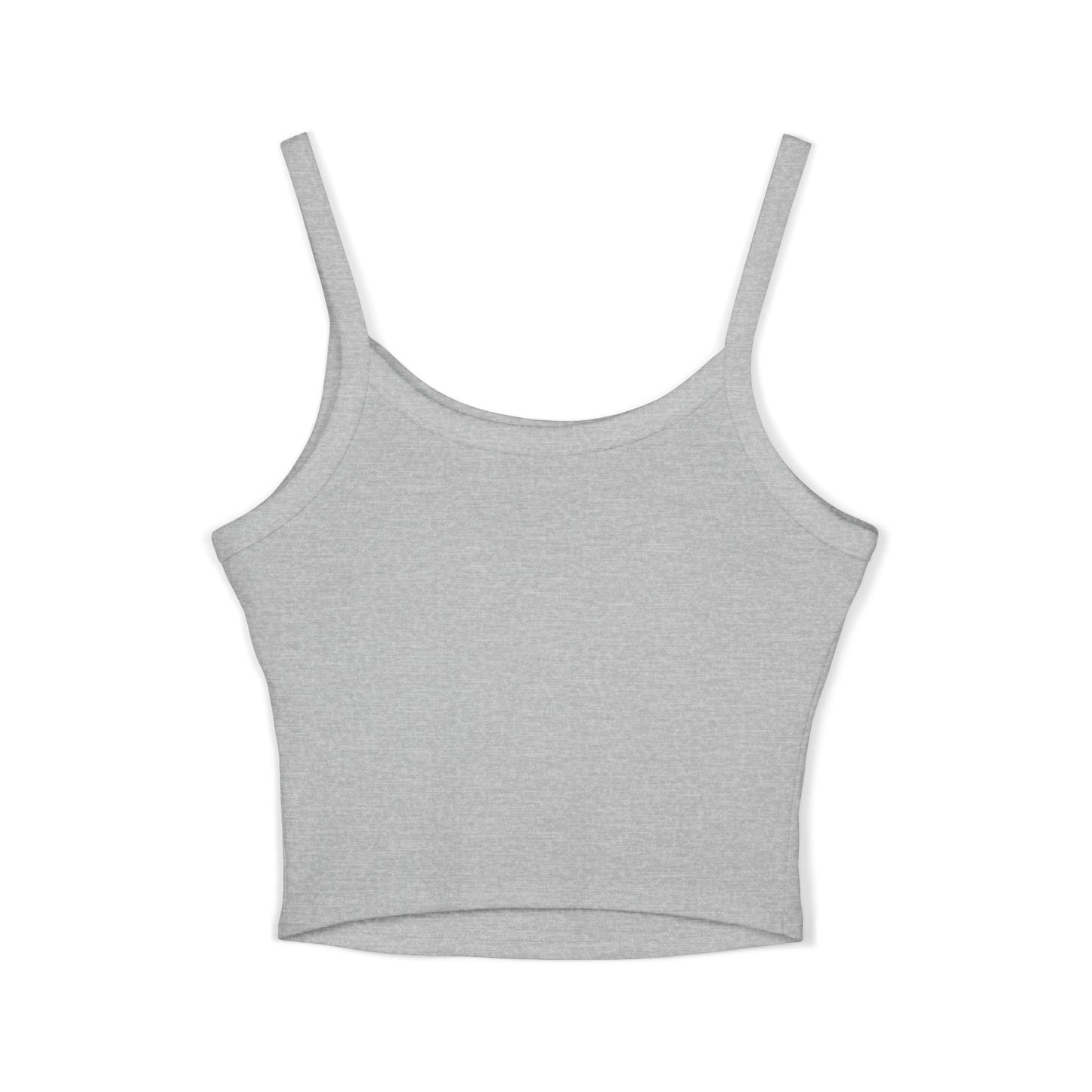 Gray tank top on a white background