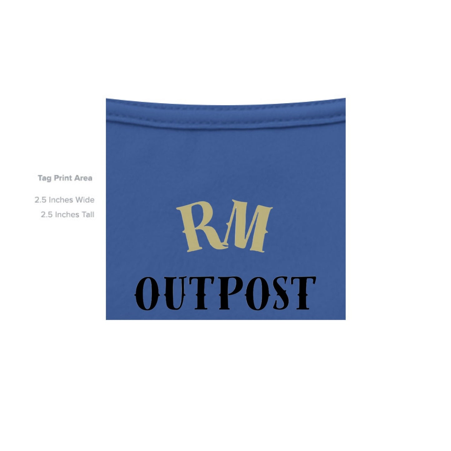 1776 Outpost – Vintage American Patriot Tee | Outdoor & Freedom Apparel – Deep Royal T-Shirt for 1776 (31 view)