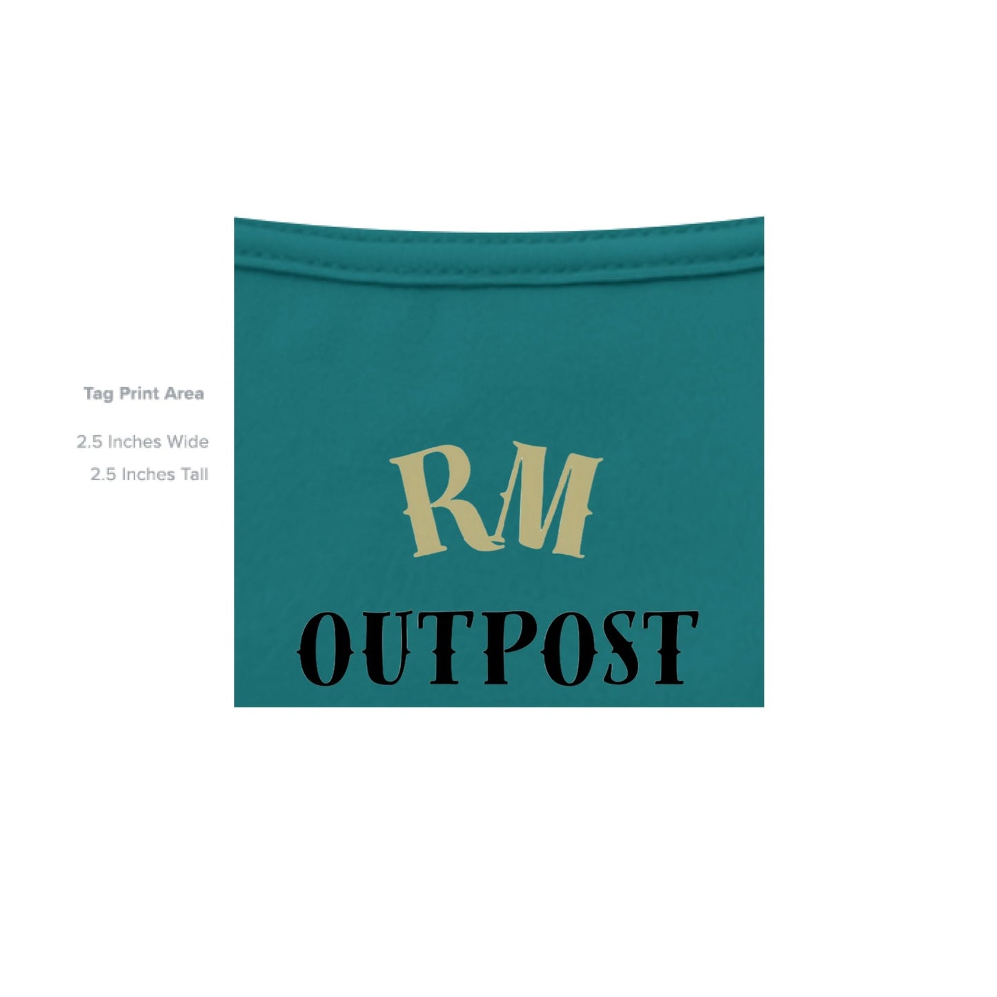 1776 Outpost – Vintage American Patriot Tee | Outdoor & Freedom Apparel – Hthrd Teal T-Shirt for 1776 (22 view)