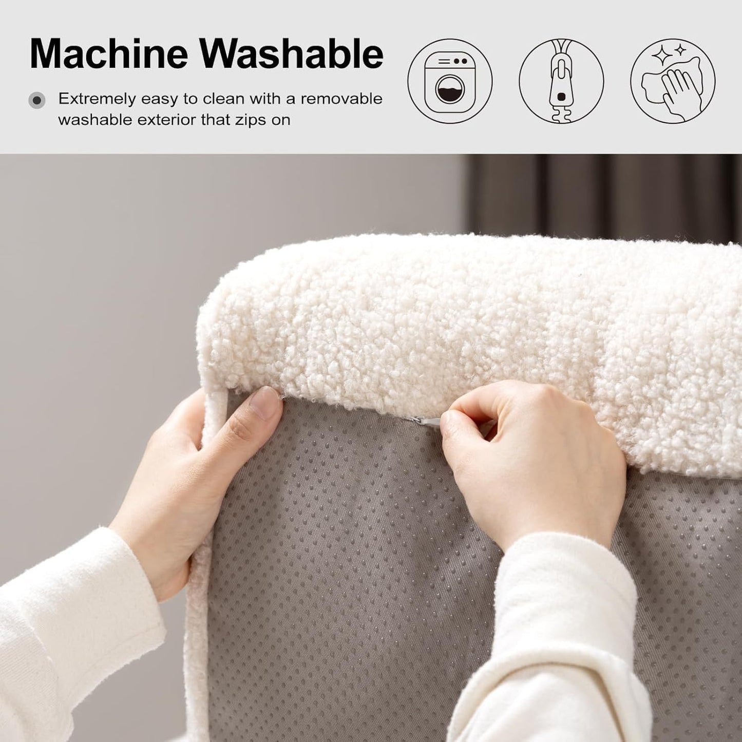 Cozy Pet Sofa Bed – Fluffy, Washable & Anti Slip Comfort for – Miscellaneous by SbrTnHomes