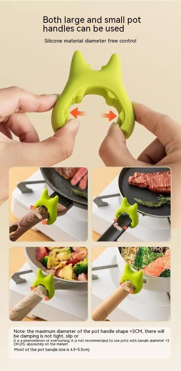 Silicone Spoon Holder – Anti Overflow Pot Clip & Utensil – Kitchen tool by SbrTnHomes