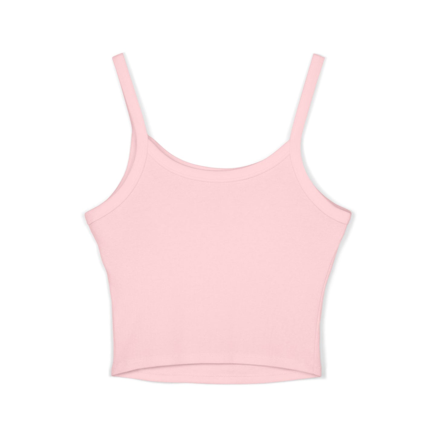 Pink tank top on a white background