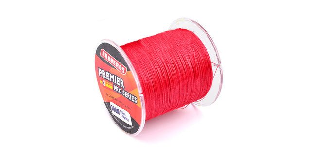 300M PE Braided Fishing Line – 4 - Strand Multifilament, 6–100LB | Super Strong Fishing Wire – Red Fishing Gear for 100LB (8 view)
