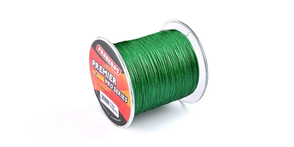 300M PE Braided Fishing Line – 4 - Strand Multifilament, 6–100LB | Super Strong Fishing Wire – Yellow Fishing Gear for 100LB (4 view)
