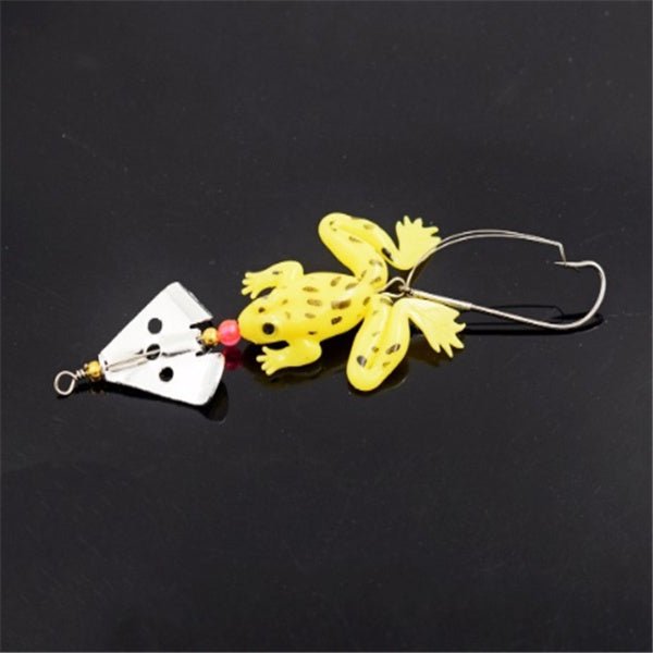 Revolving Sequin Frog Bait – Anti Snag Biomimetic Topwater – Fishing Gear by SbrTnHomes