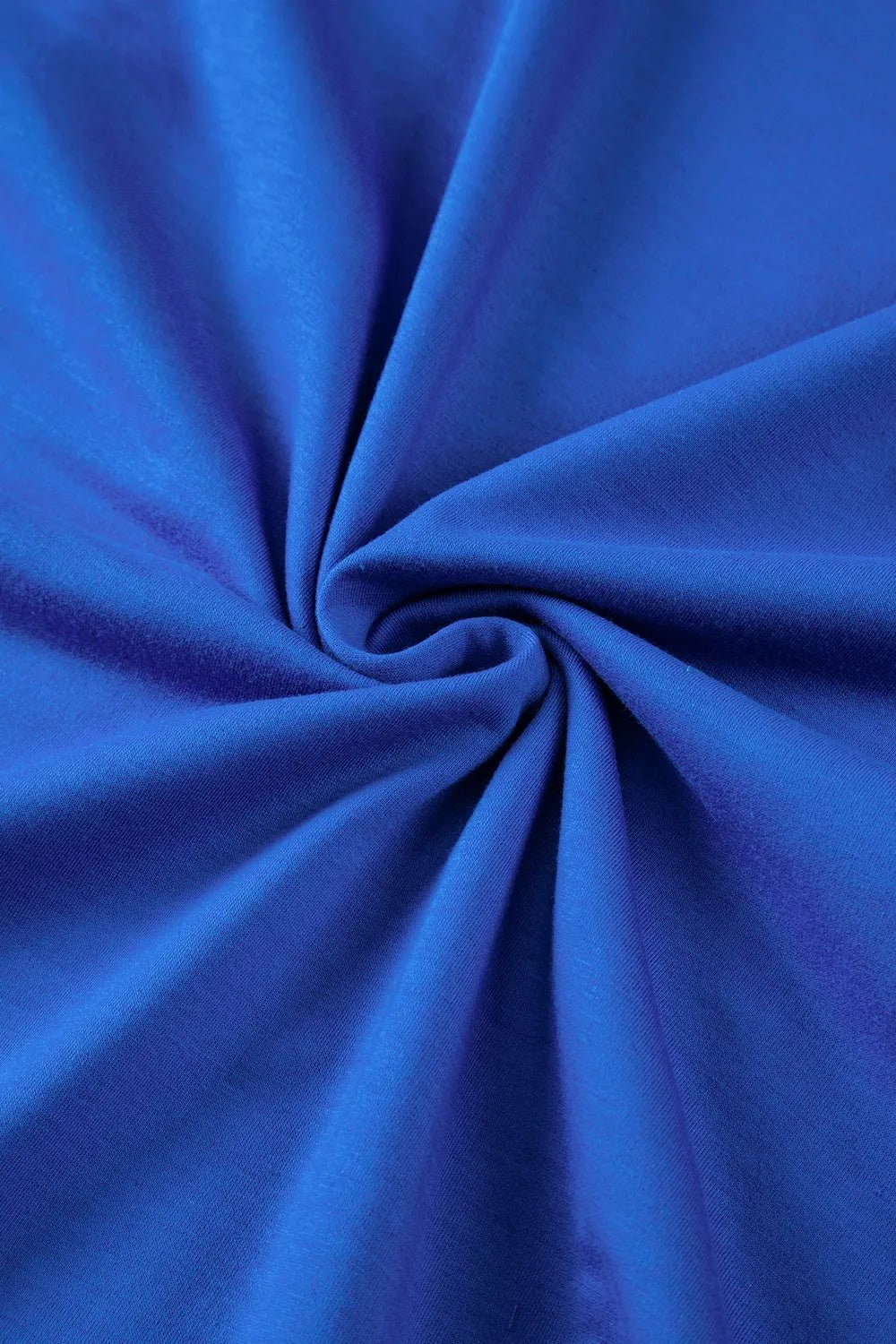 Patched Pocket Exposed Seam Oversize T-shirt – Royal Blue for Shopify Collective (9 view)