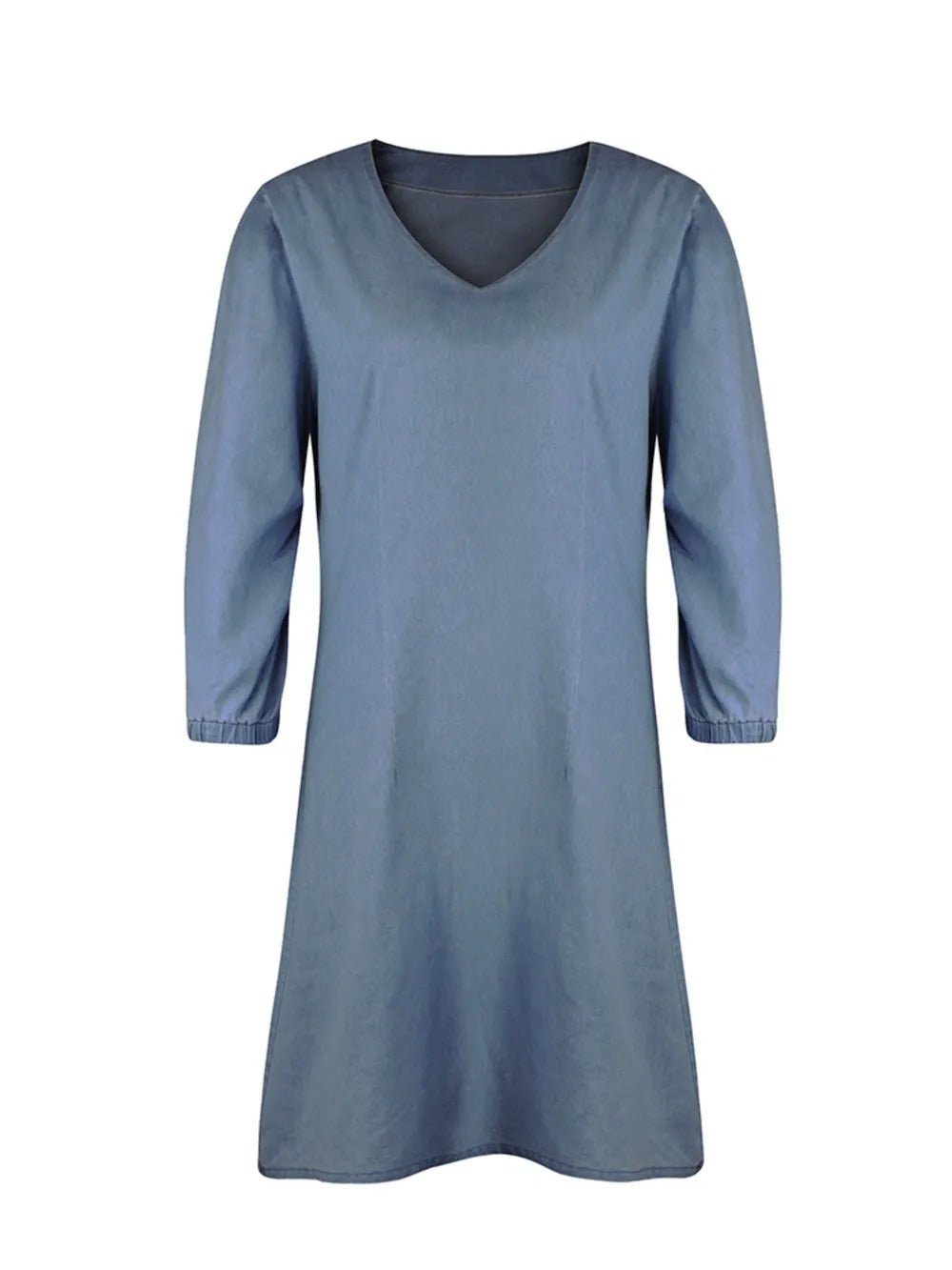 Full Size V - Neck Half Sleeve Dress – Medium for Best Sellers (17 view)