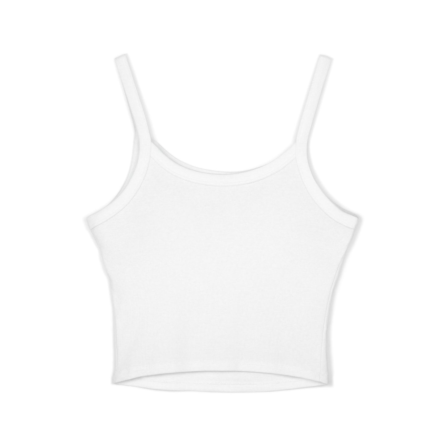 White tank top on a white background