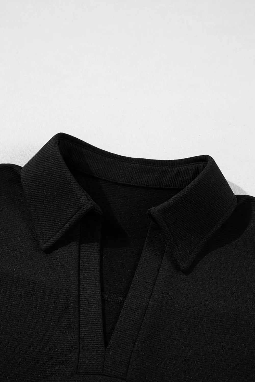 Notched Sleeveless Mini Dress – Black for Shopify Collective (8 view)
