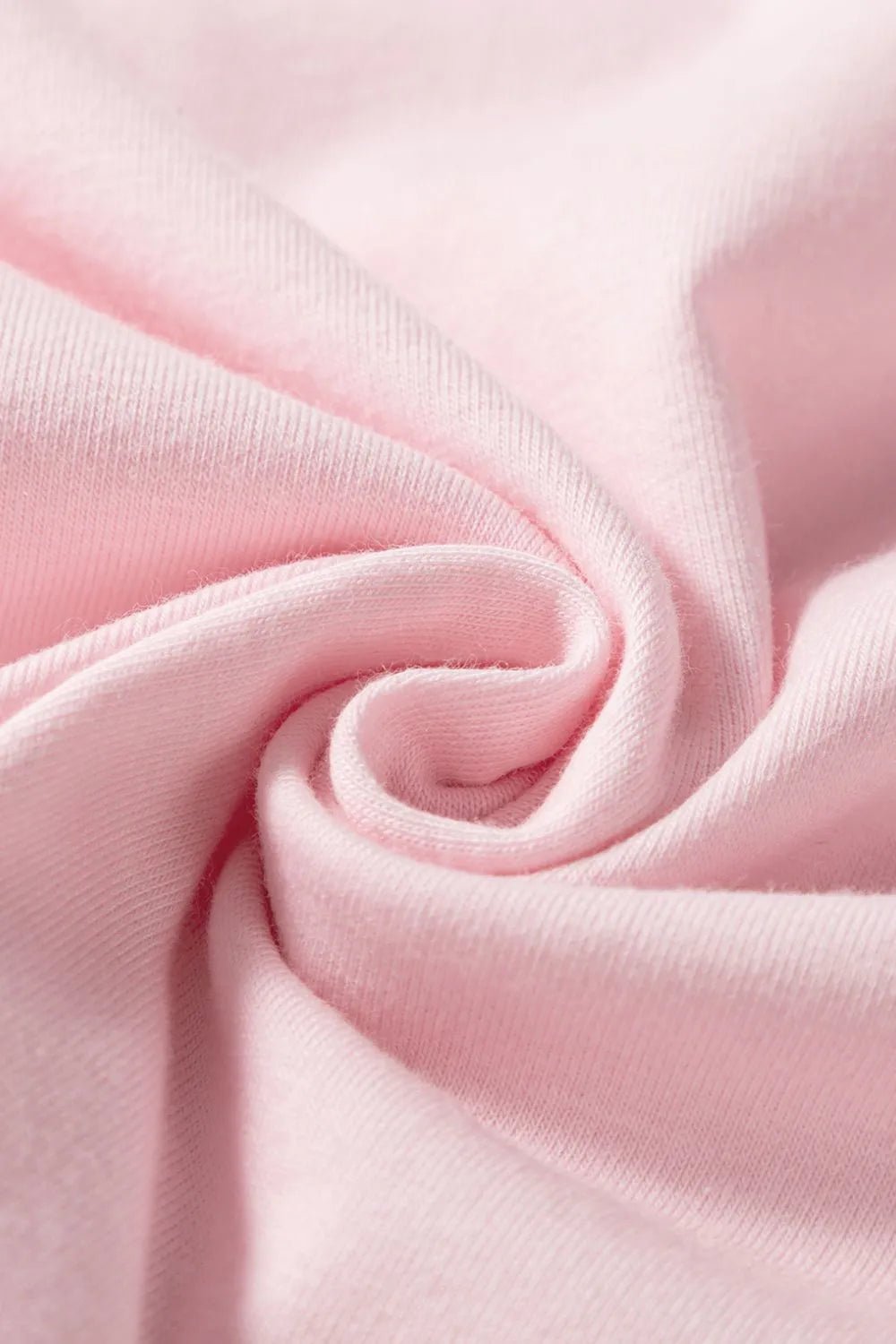 Round Neck Bubble Sleeve Top – Blush Pink by Simply Love
