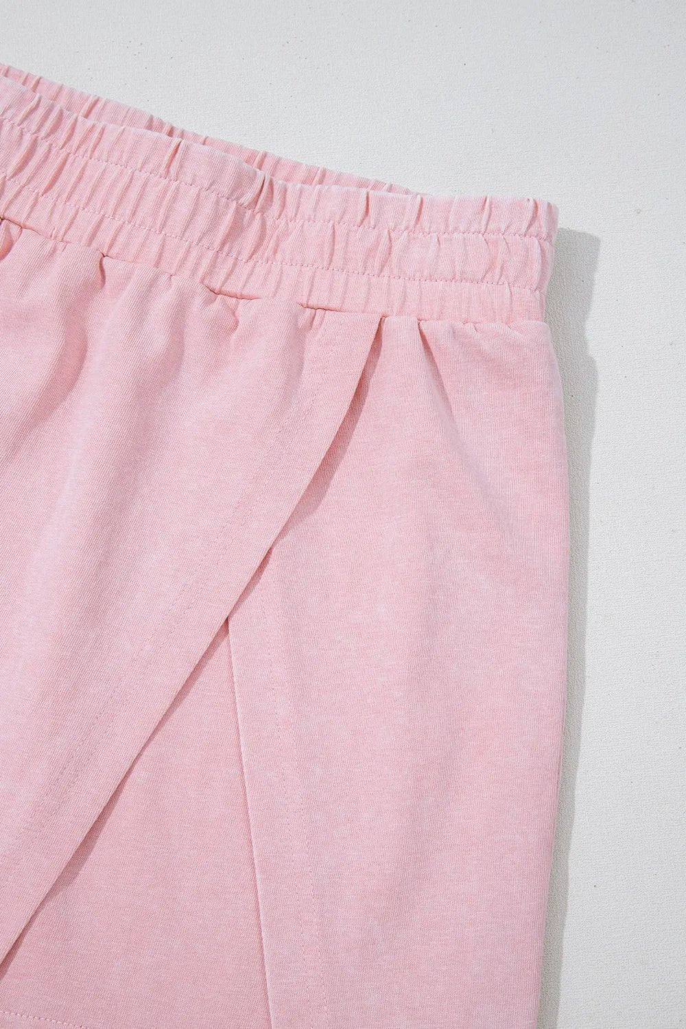 Mineral Wash Cotton Tank Top and Slit Skort Set – Blush Pink for Shopify Collective (11 view)