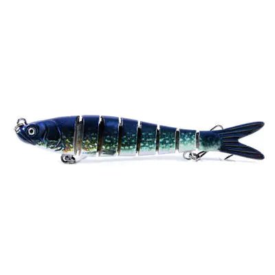 Multi Jointed Fishing Lure – Realistic Soft Bait for Bass & – JM035 2 5pcs Fishing Gear by SbrTnHomes