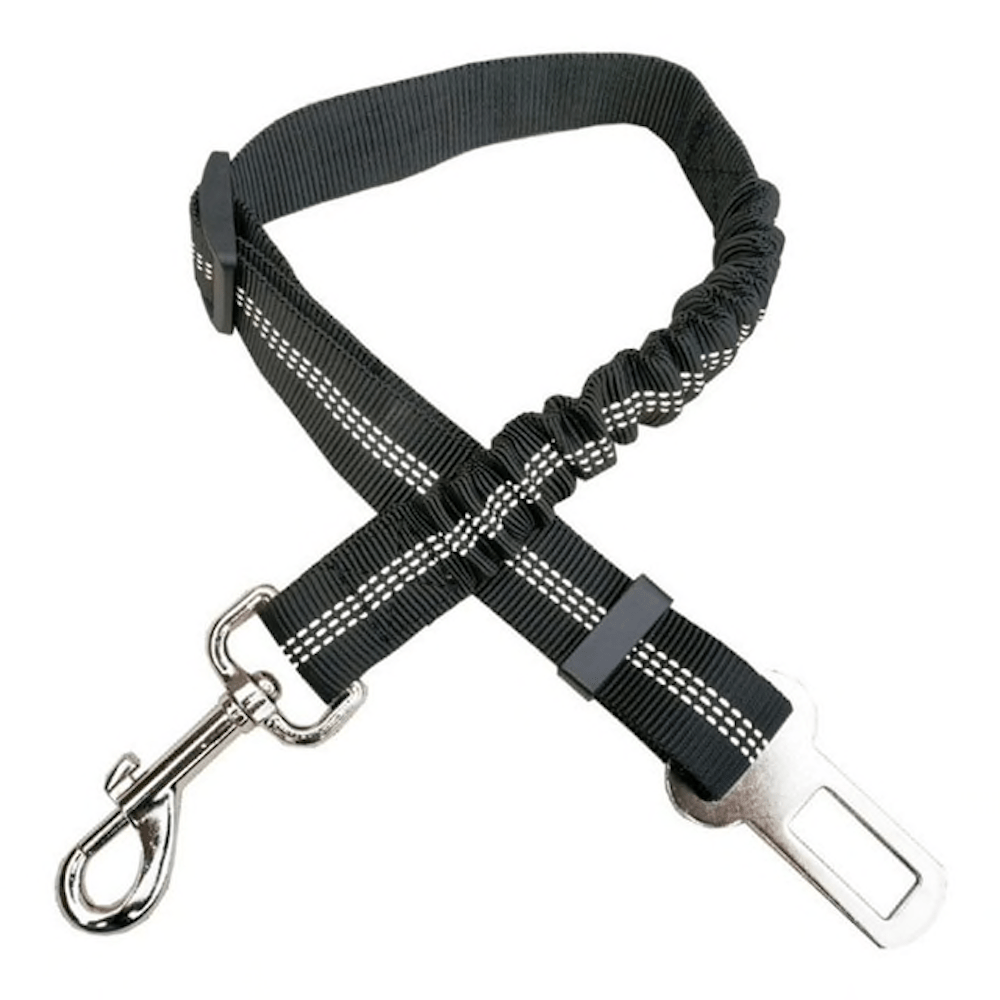 Car Elastic Safety Leash – Black Pet for pets (3 view)