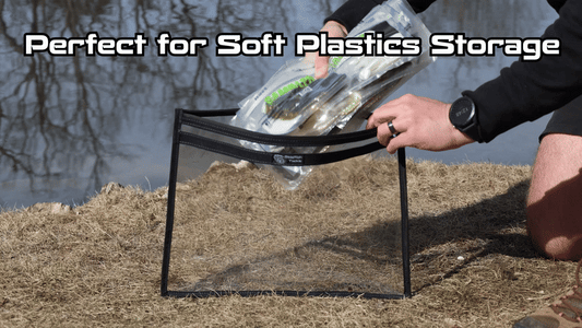 Reaction Tackle Clear Storage Bag Tackle Pak - Water-Resistant Plastic Storage - New - RM Outpost