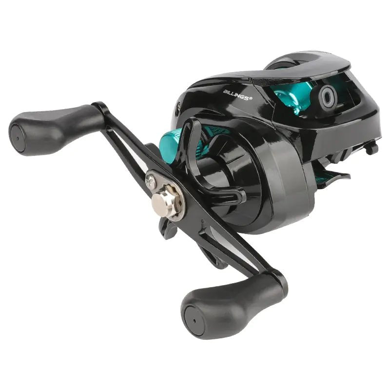 Metal Spinning Fishing Reel – Compact, Lightweight & Durable – AS Green left hand (wire Cup) Fishing Gear by SbrTnHomes