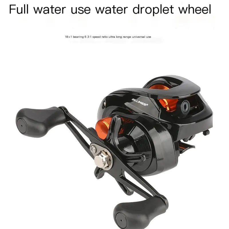 Metal Spinning Fishing Reel – Compact, Lightweight & Durable – AS Green left hand (wire Cup) Fishing Gear by SbrTnHomes