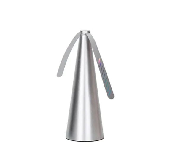 Fly Repellent Fan – Chemical Free Insect Control for Indoor – Silver Fly repellent fan by SbrTnHomes