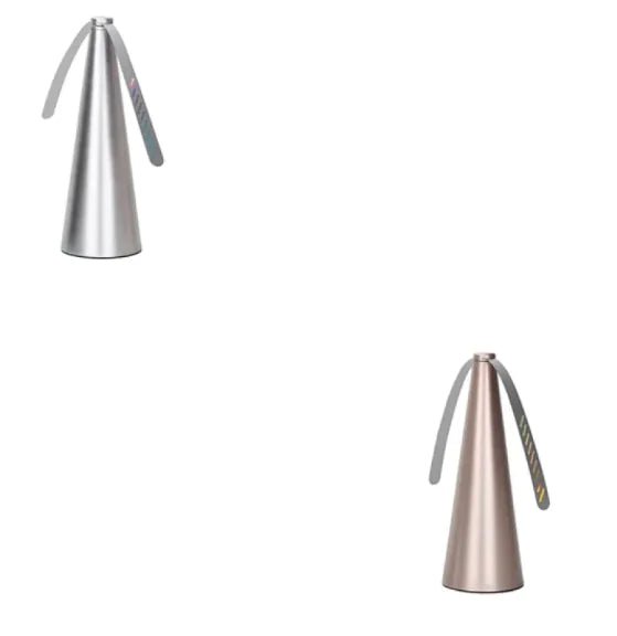 Fly Repellent Fan – Chemical Free Insect Control for Indoor – Golden Silver set Fly repellent fan by SbrTnHomes