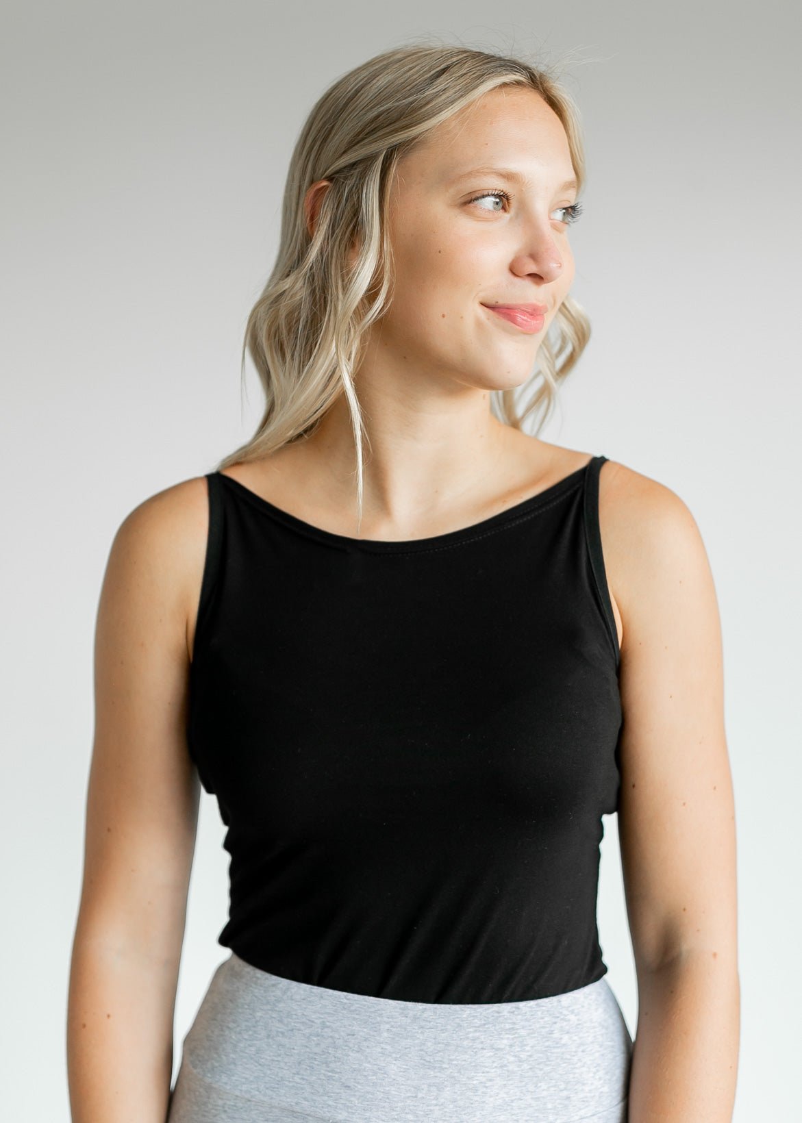 Adjustable Layering Cami – Black IC Tops for glowup (6 view)