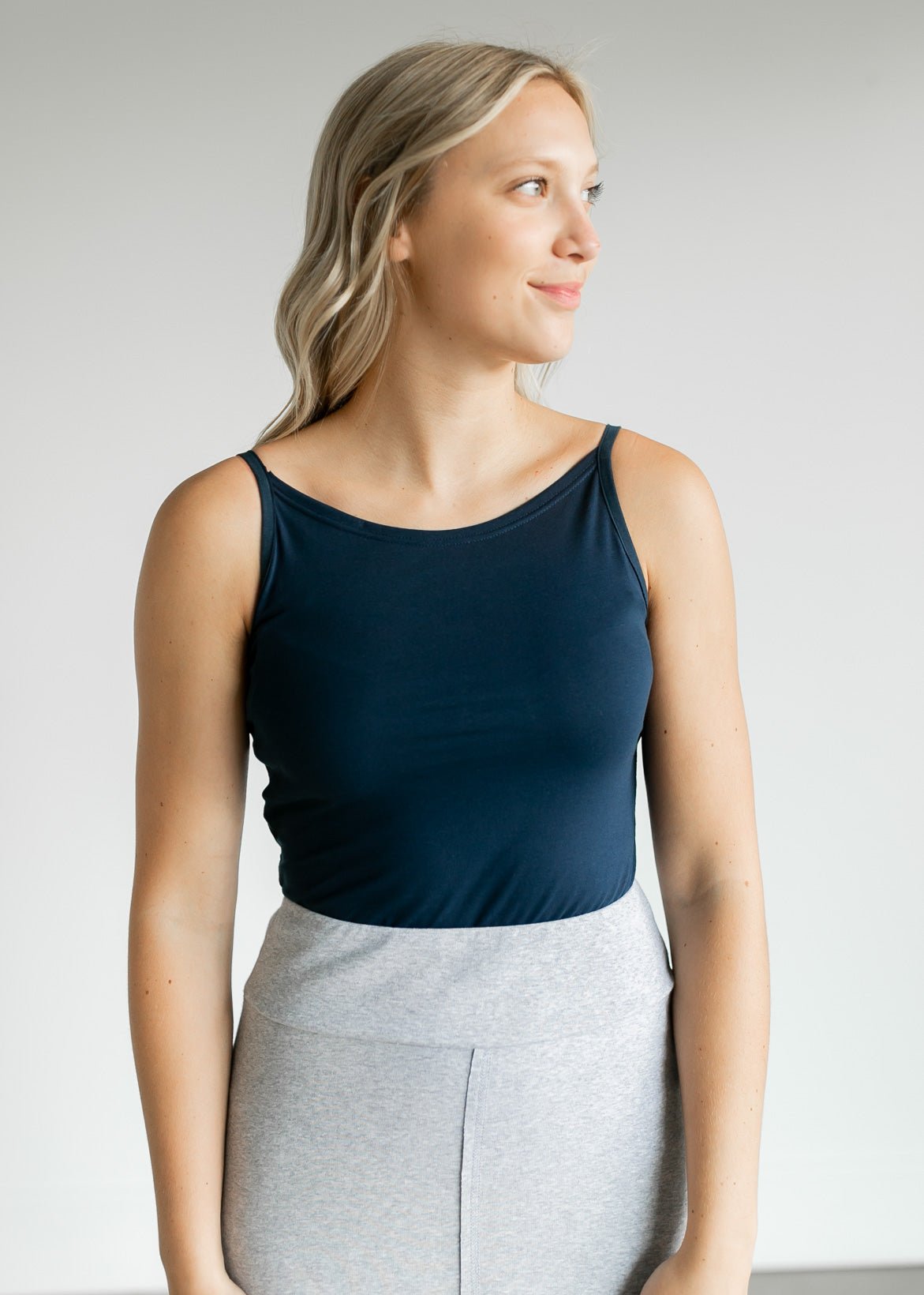 Adjustable Layering Cami – Navy IC Tops for glowup (8 view)