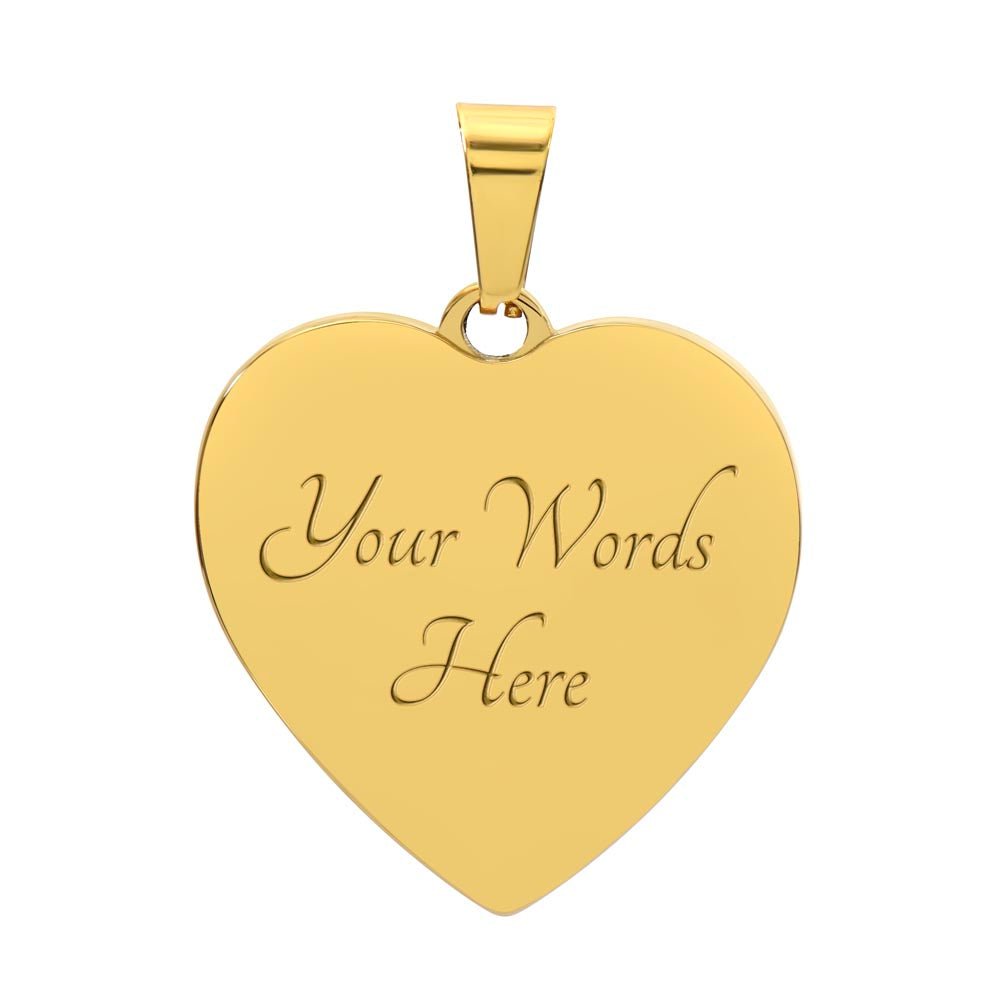 Skull & Dagger Heart Necklace – Fierce Love Symbol | Gothic – Luxury Necklace (Gold) Jewelry for A1013T (18 view)