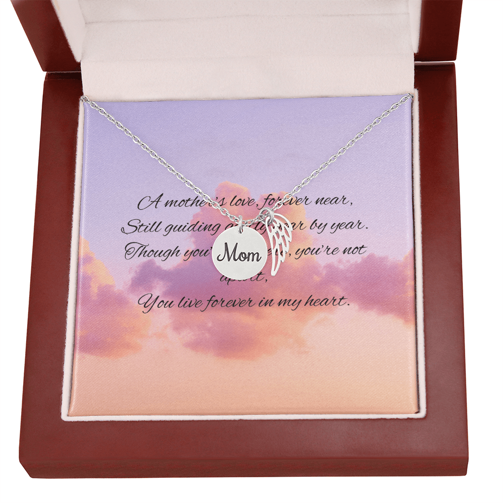 Gone but not Forgotten I Mom – Polished Stainless Steel Jewelry for E068T (8 view)
