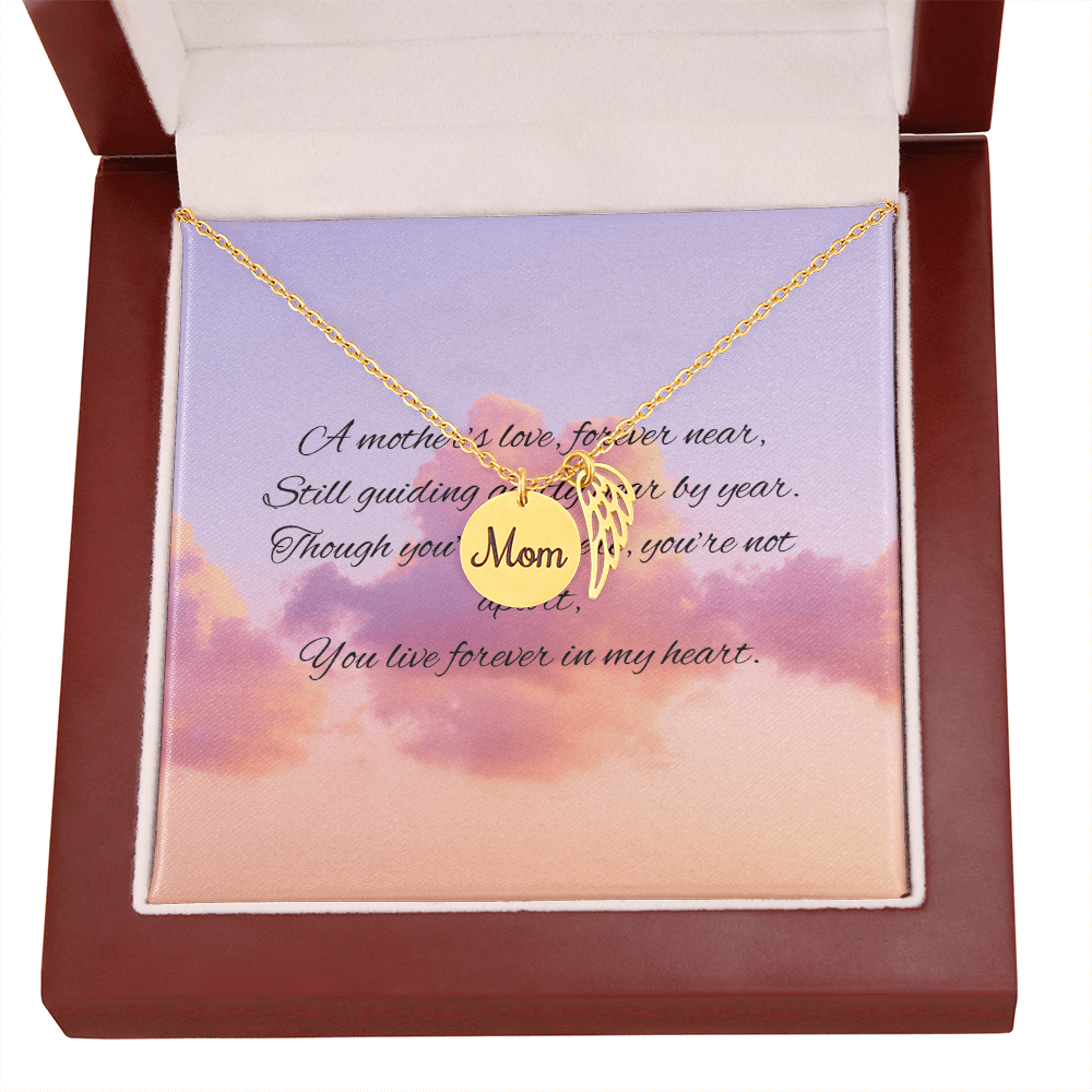 Gone but not Forgotten I Mom – 18k Yellow Gold Finish Jewelry for E068T (9 view)
