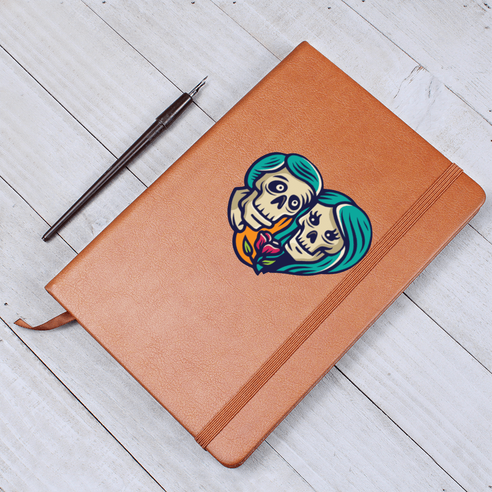 Sacred Heart Notebook Day of the Dead inspired couple | – Graphic Journal Miscellaneous by ShineOn Fulfillment