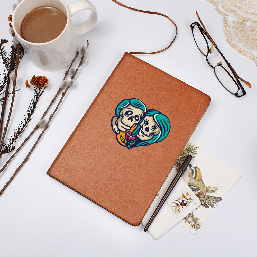Sacred Heart Notebook Day of the Dead inspired couple | – Graphic Journal Miscellaneous by ShineOn Fulfillment