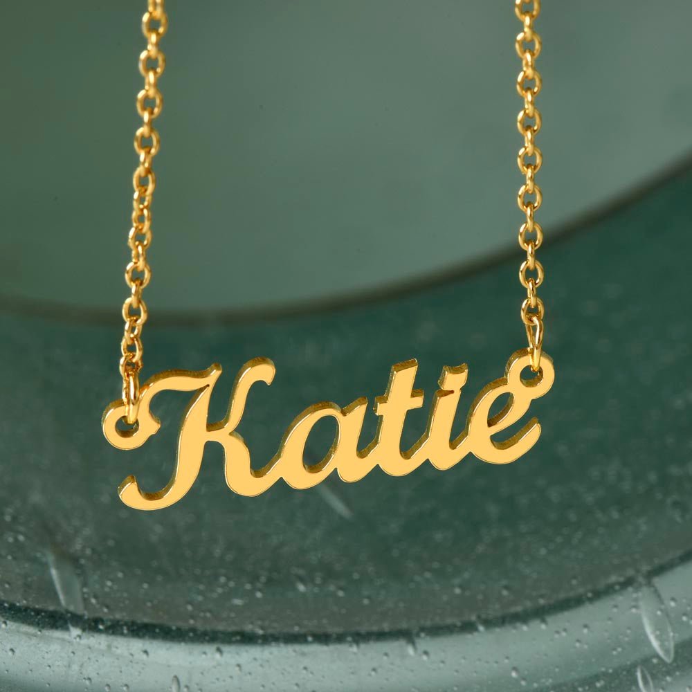 Custom Name Necklace | Shop Sbrtn Homes – 18k Yellow Gold Finish Jewelry for A1315T (15 view)