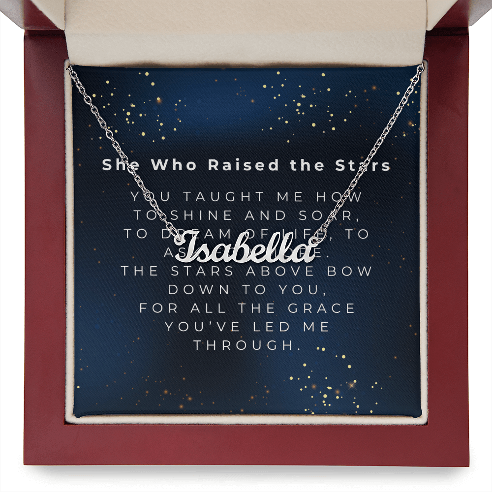 Custom Name Necklace | Shop Sbrtn Homes – Polished Stainless Steel Jewelry for A1315T (9 view)