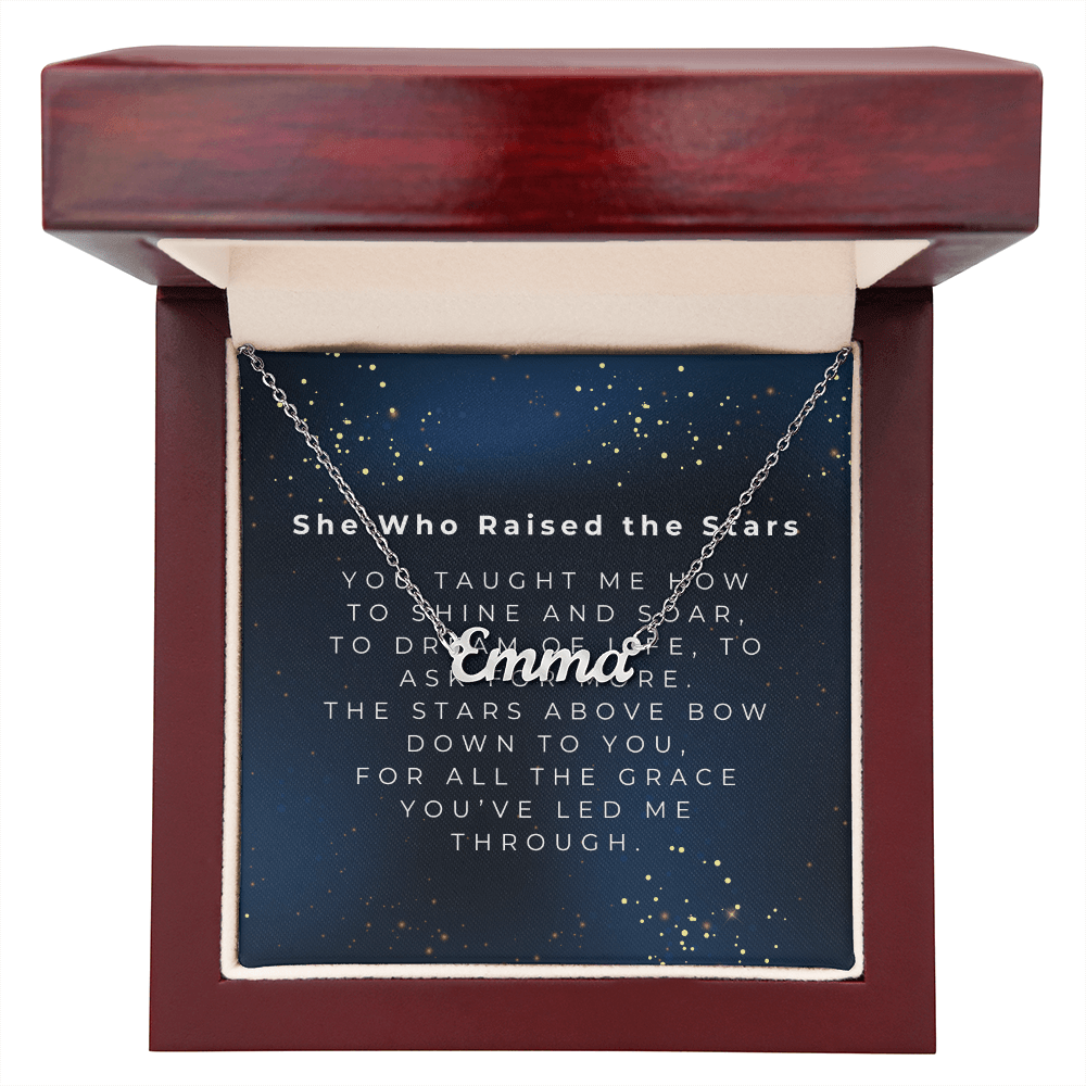 Custom Name Necklace | Shop Sbrtn Homes – Polished Stainless Steel Jewelry for A1315T (7 view)