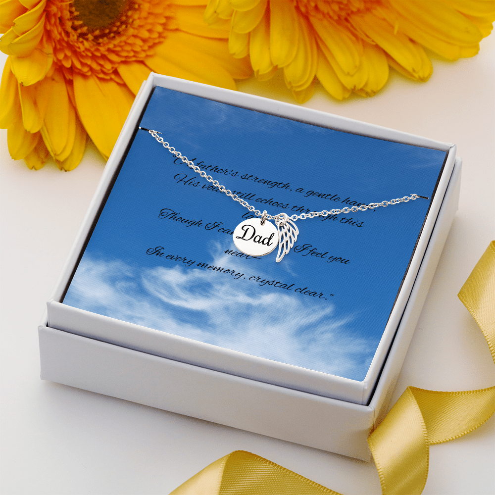 Gone but not Forgotten | Dad – 18k Yellow Gold Finish Jewelry for E067T (10 view)