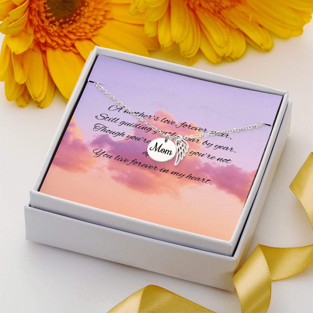 Gone but not Forgotten I Mom – 18k Yellow Gold Finish Jewelry for E068T (11 view)