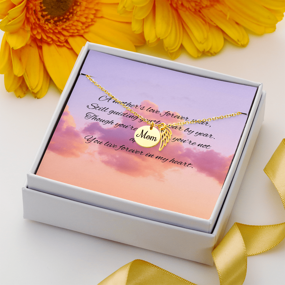 Gone but not Forgotten I Mom – 18k Yellow Gold Finish Jewelry for E068T (15 view)