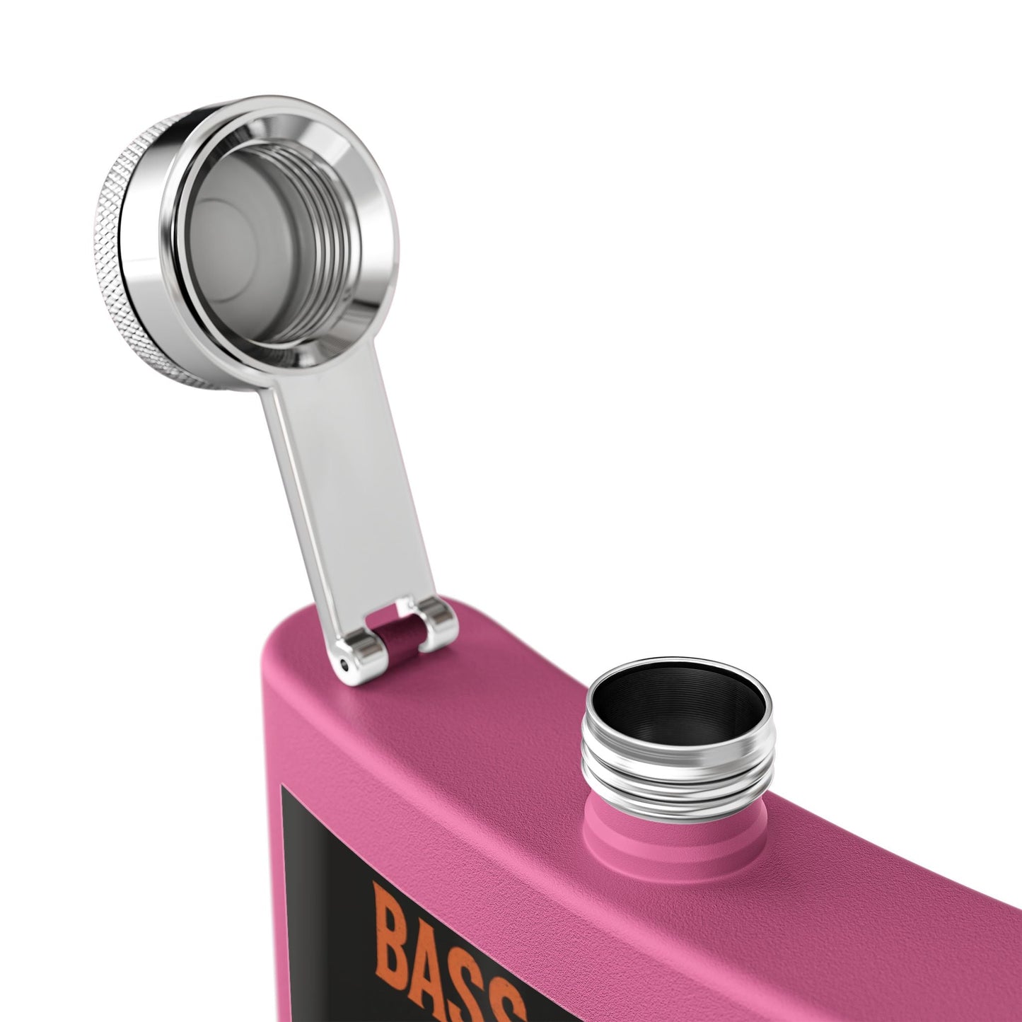 Bass & Blood Fest Stainless Steel Flask, 6oz - Perfect for Festivals, Gifts, and Outdoor Adventures, Unique Music Lover Accessory – 6oz Mug for Bass Guitar Design (31 view)
