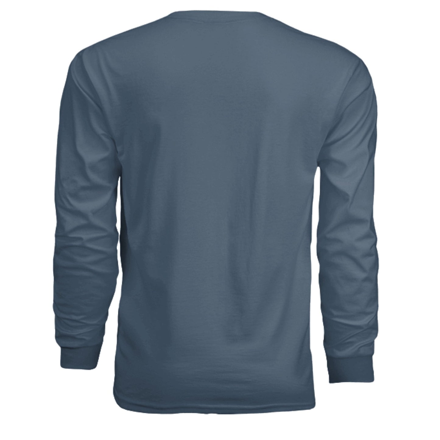 Billy Bass Approved Long Sleeve Shirt – Classic Fishing Humor for True Outdoorsmen | Hunt Fish & Chill – INDIGO BLUE T-Shirt for Apparel (17 view)