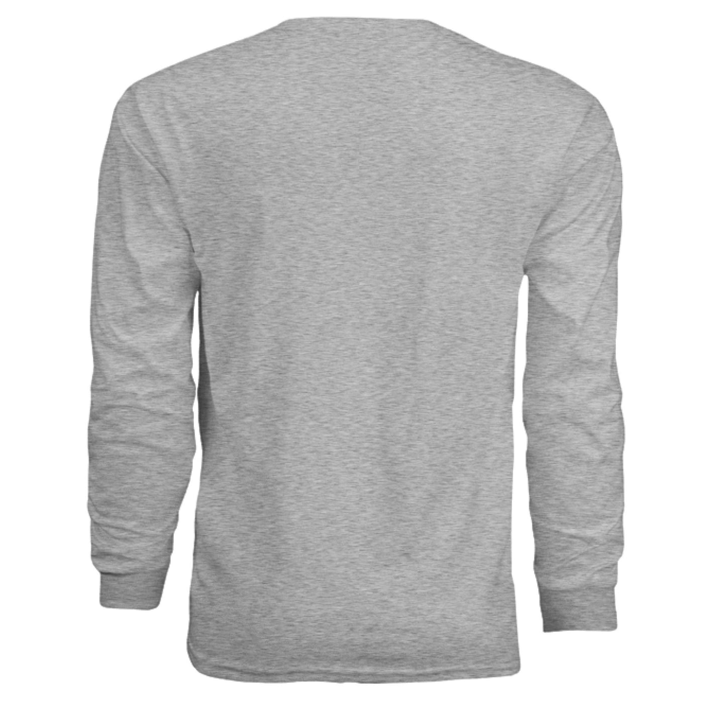 Billy Bass Approved Long Sleeve Shirt – Classic Fishing Humor for True Outdoorsmen | Hunt Fish & Chill – SPORT GREY T-Shirt for Apparel (5 view)