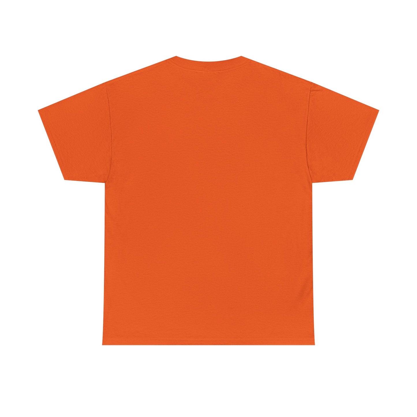 BitchCraft Broomstick Tee – Witchy Humor & Halloween Vibes | Graphic T-Shirts – Orange T-Shirt for Casual Wear (2 view)