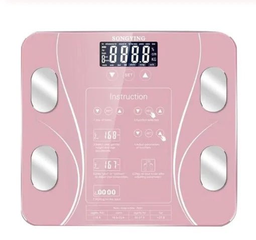 Body - Fat - Scale - Health - Analysis | Shop Sbrtn Homes – Pink electrioncs for glow - up collection (2 view)