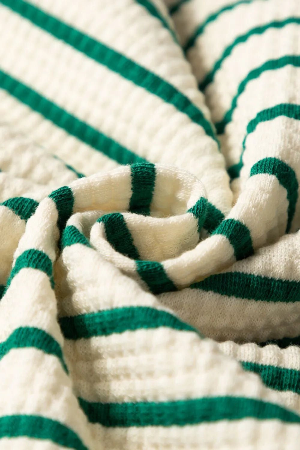 Stripe Woven Sleeveless Mini Dress – Dark Green for Shopify Collective (11 view)