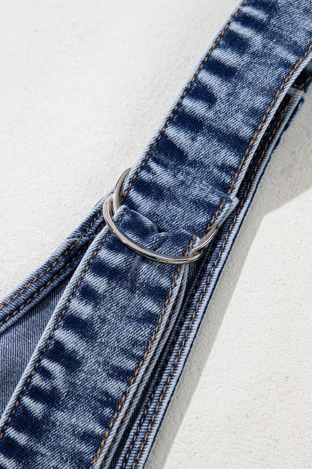 U Neck Patched Pocket Denim Overalls – Medium for Shopify Collective (9 view)